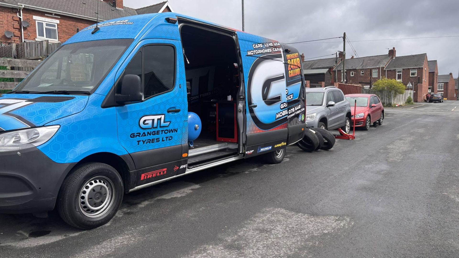 New tyres fitted at your door by Grangetown Tyres
